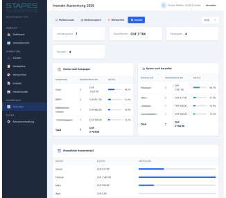 STAPES-Mediaplan als Abo