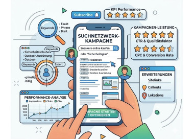 Google Ads Suchnetzwerk-Kampagne